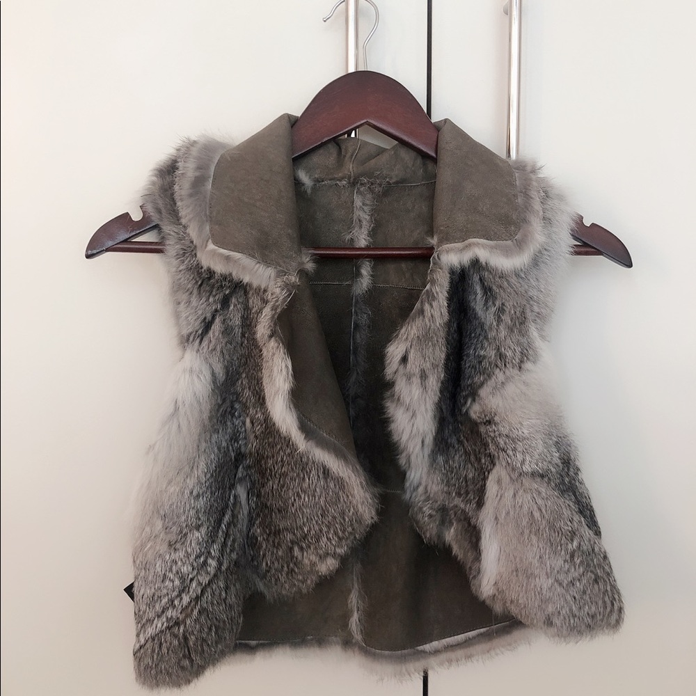 Fur waistcoat
